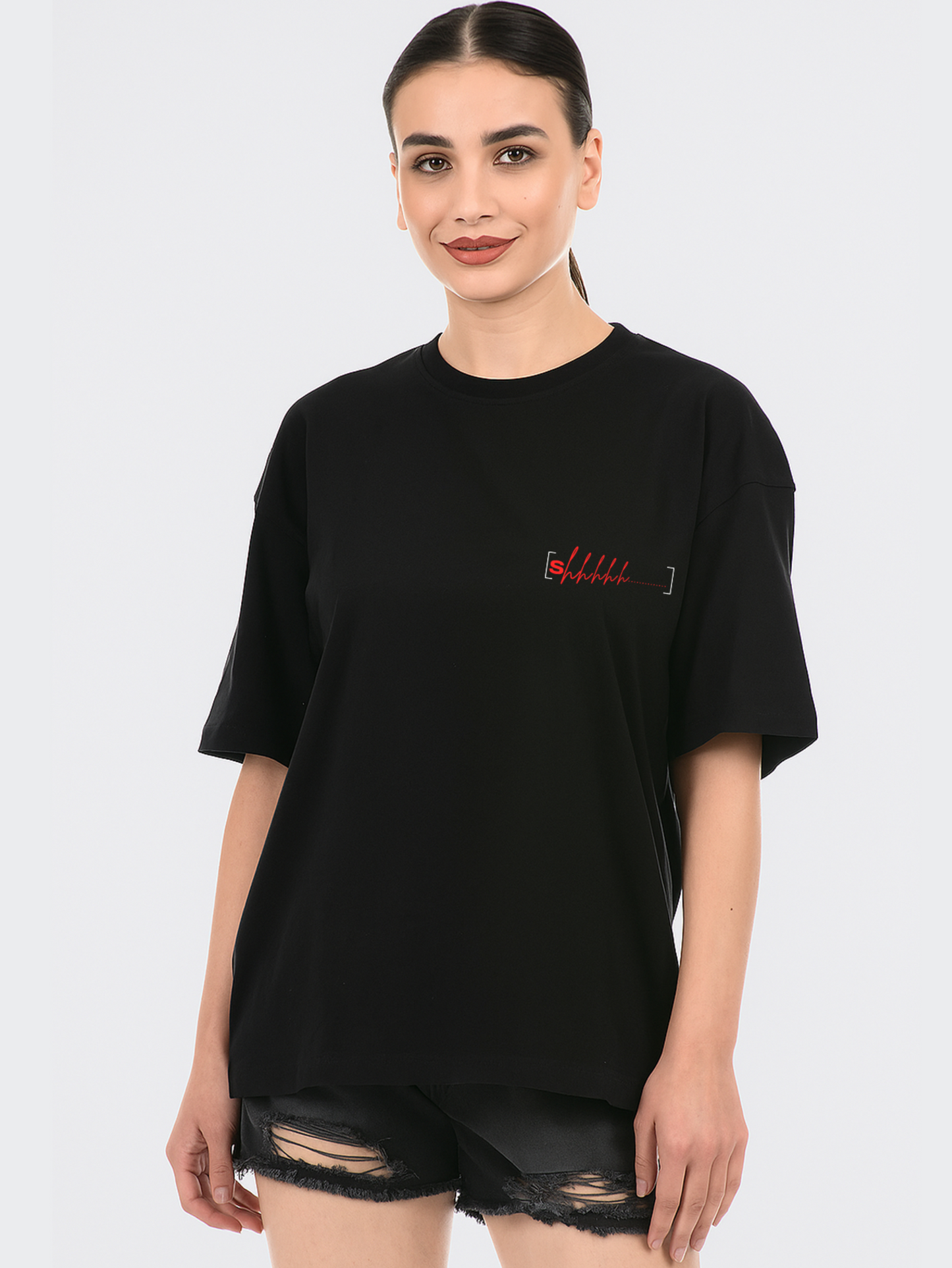 Goonghat Main Gucci Black Oversize tees
